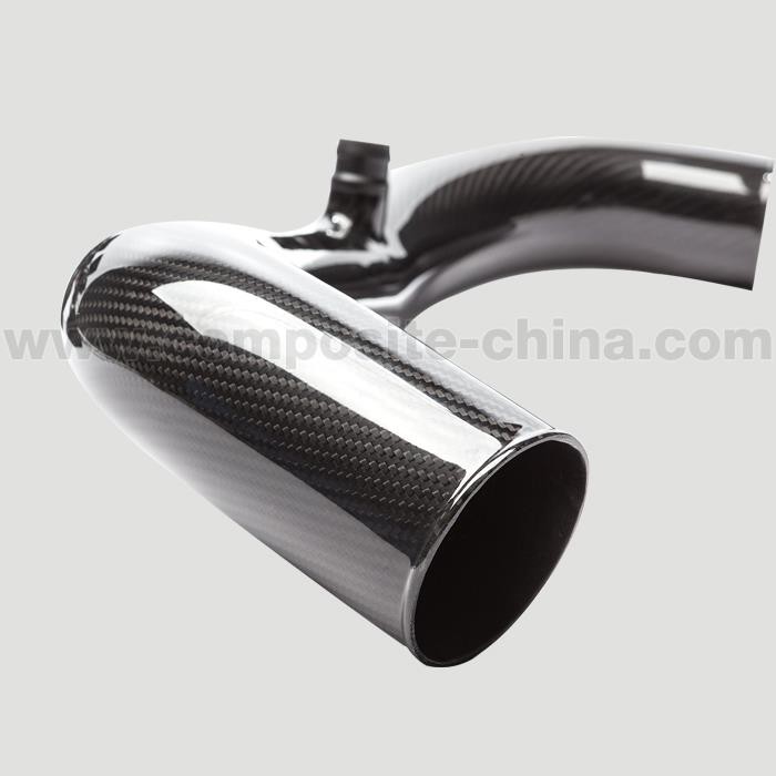 Peça do tubo de admissão automática de fibra de carbono