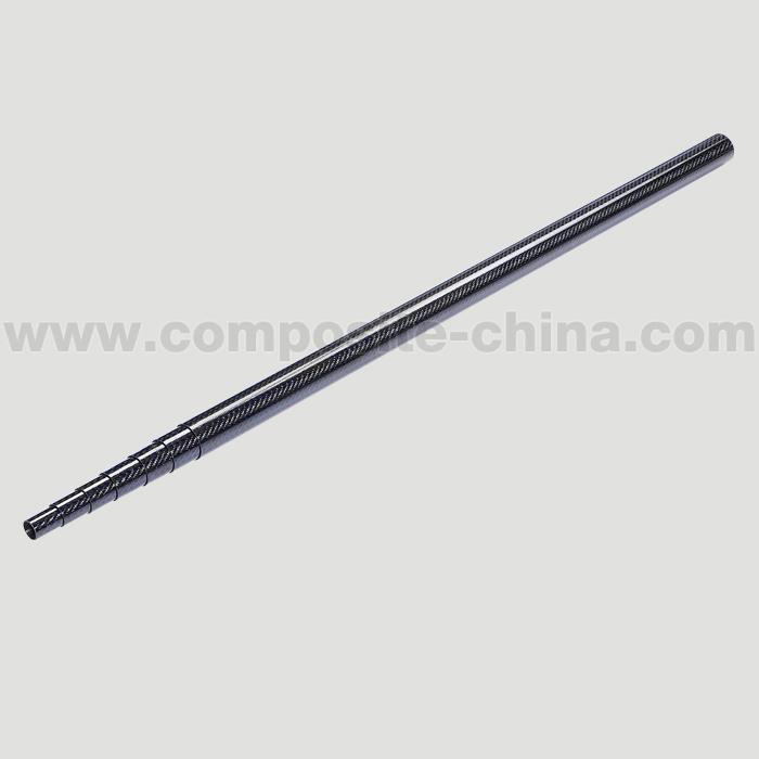 Tubulação de Kevlar de carbono
