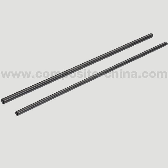 Tubo de fibra de carbono plano RC