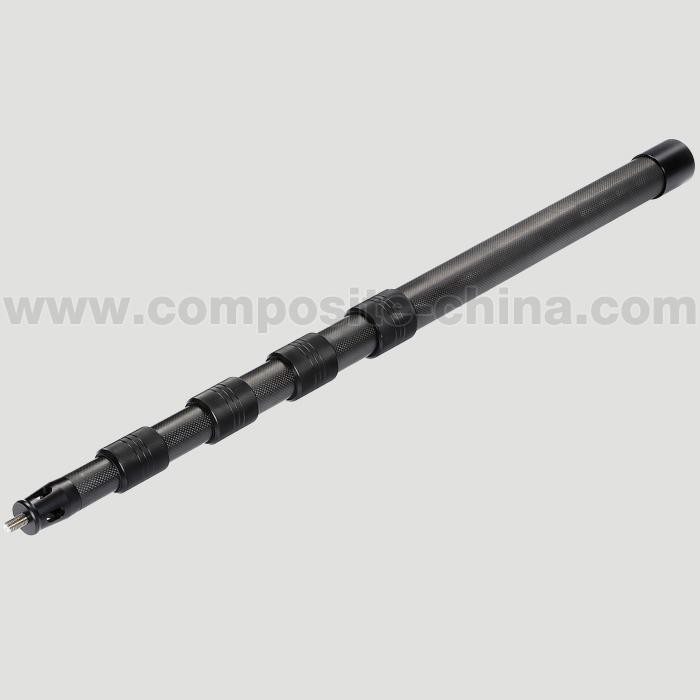 Polo de crescimento de microfone de fibra de carbono