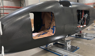 Aplicação de fibra de carbono em aeronaves civis